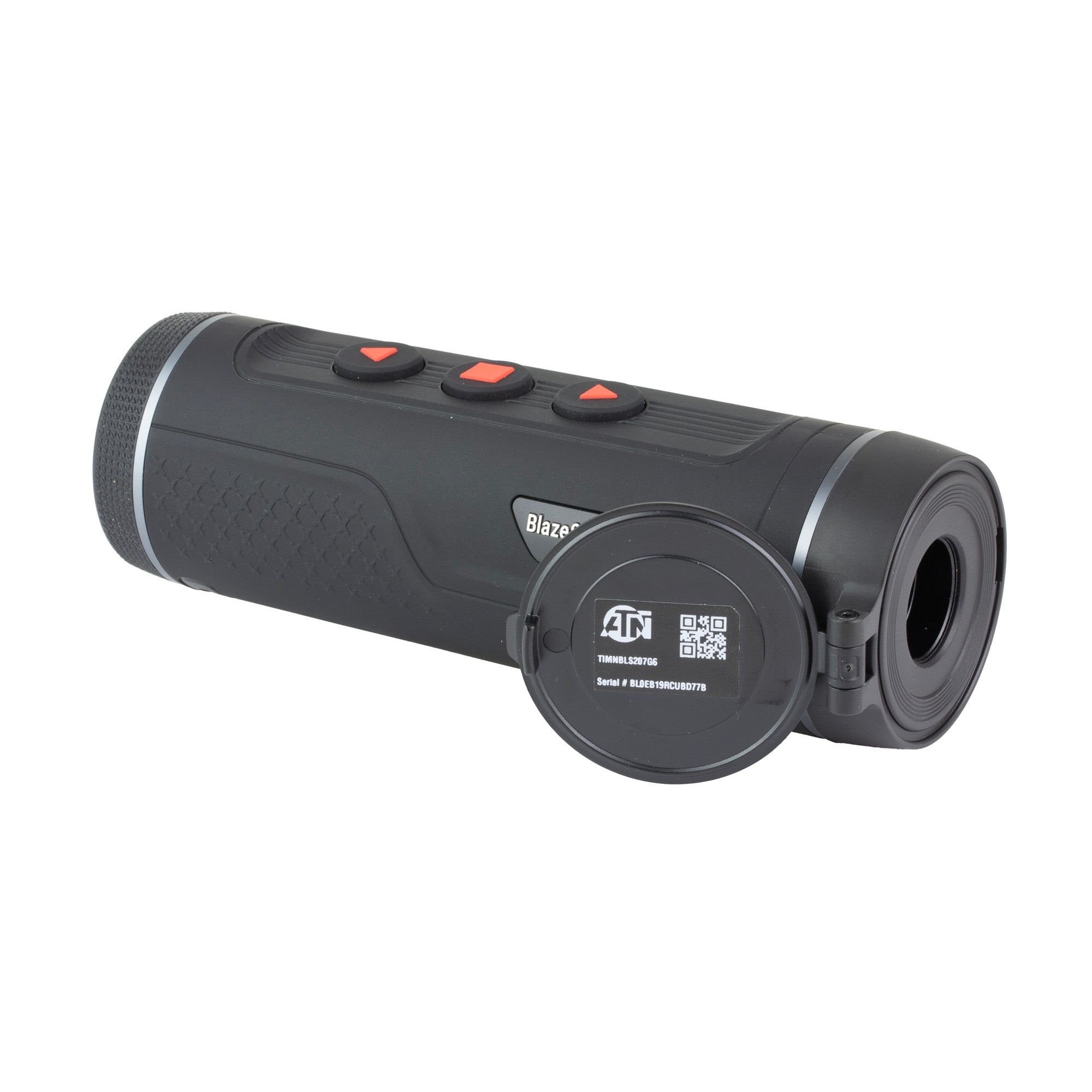 ATN Corp, Blaze Seeker 6, Thermal Monocular, 7MM Objective, 1.2-9.6X Magnification, Matte Finish, Black, Includes Case and USB Type-C Cable