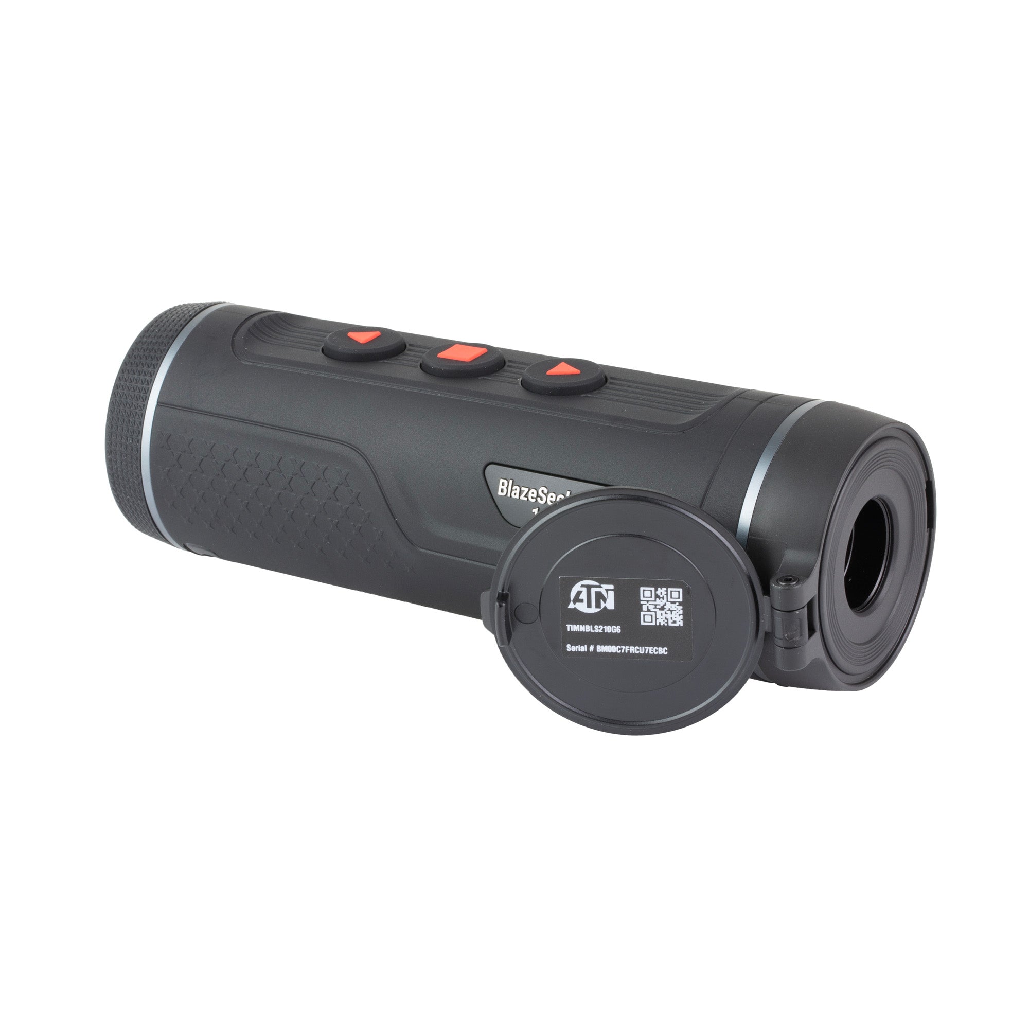 ATN Corp, Blaze Seeker 6, Thermal Monocular, 10MM Objective, 1.7-13.6X Magnification, Matte Finish, Black, Includes Case and USB Type-C Cable