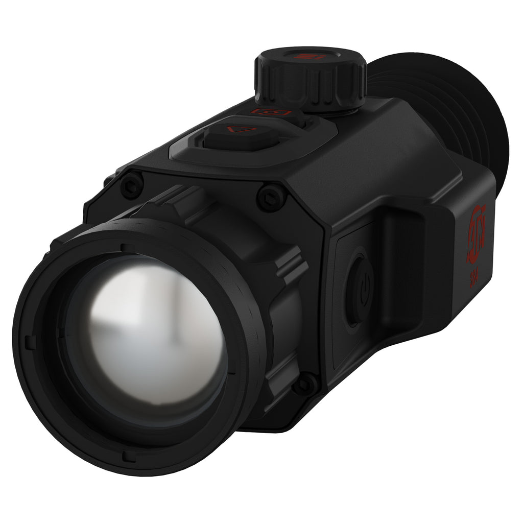 ATN Corp, ThOR 6 Mini, Thermal Rifle Scope, 3.5-28X Magnification, 35mm Objective, Multiple Reticles, Black, Includes Carry Case and Charging Cable