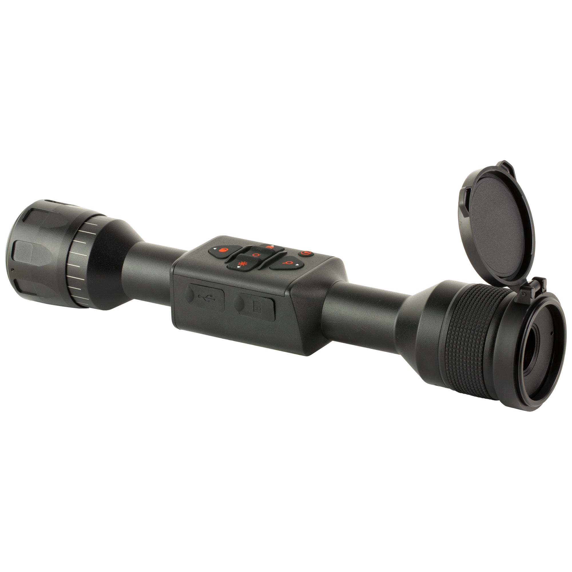 ATN Corp, THOR LTV, Thermal Rifle Scope, 4-12X Magnification, 320x240px Resolution, Multiple Reticles, 25MM Objective, 30MM Main Tube, Matte Finish, Black
