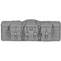 Bulldog Cases, Deluxe Tactical Rifle Case, Fits Single Rifle, Three Front Acc. Pockets, Large Main Front Pocket, Back Pack Straps, 36" Soft Case, Seal Gray