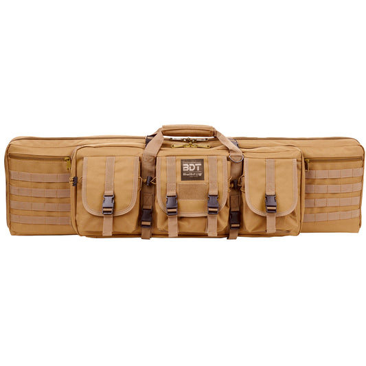 Bulldog Cases, Deluxe Double Rifle, Rifle Case, 36", Nylon, Tan