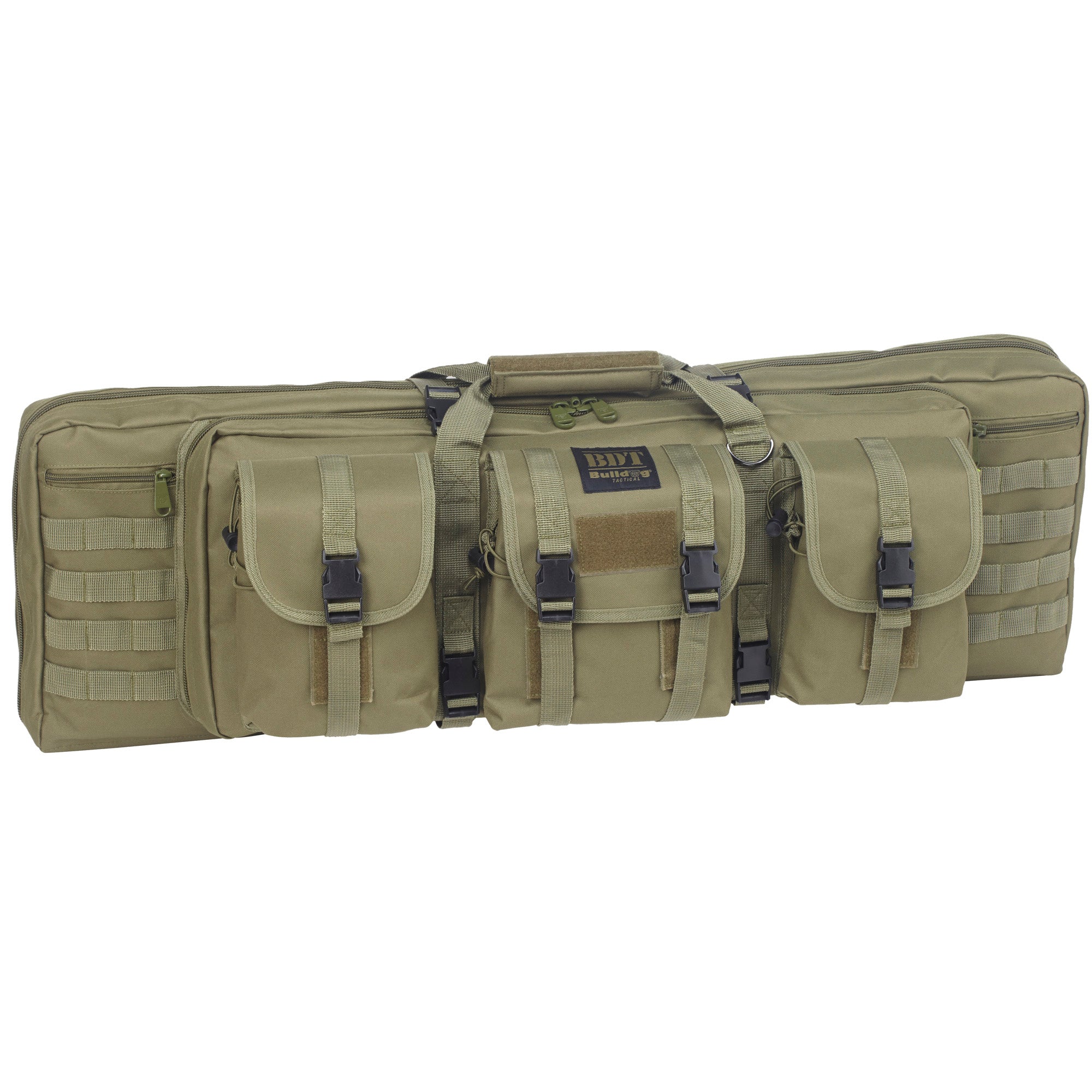 Bulldog Cases, Tactical Double Rifle Case, Green, 37"