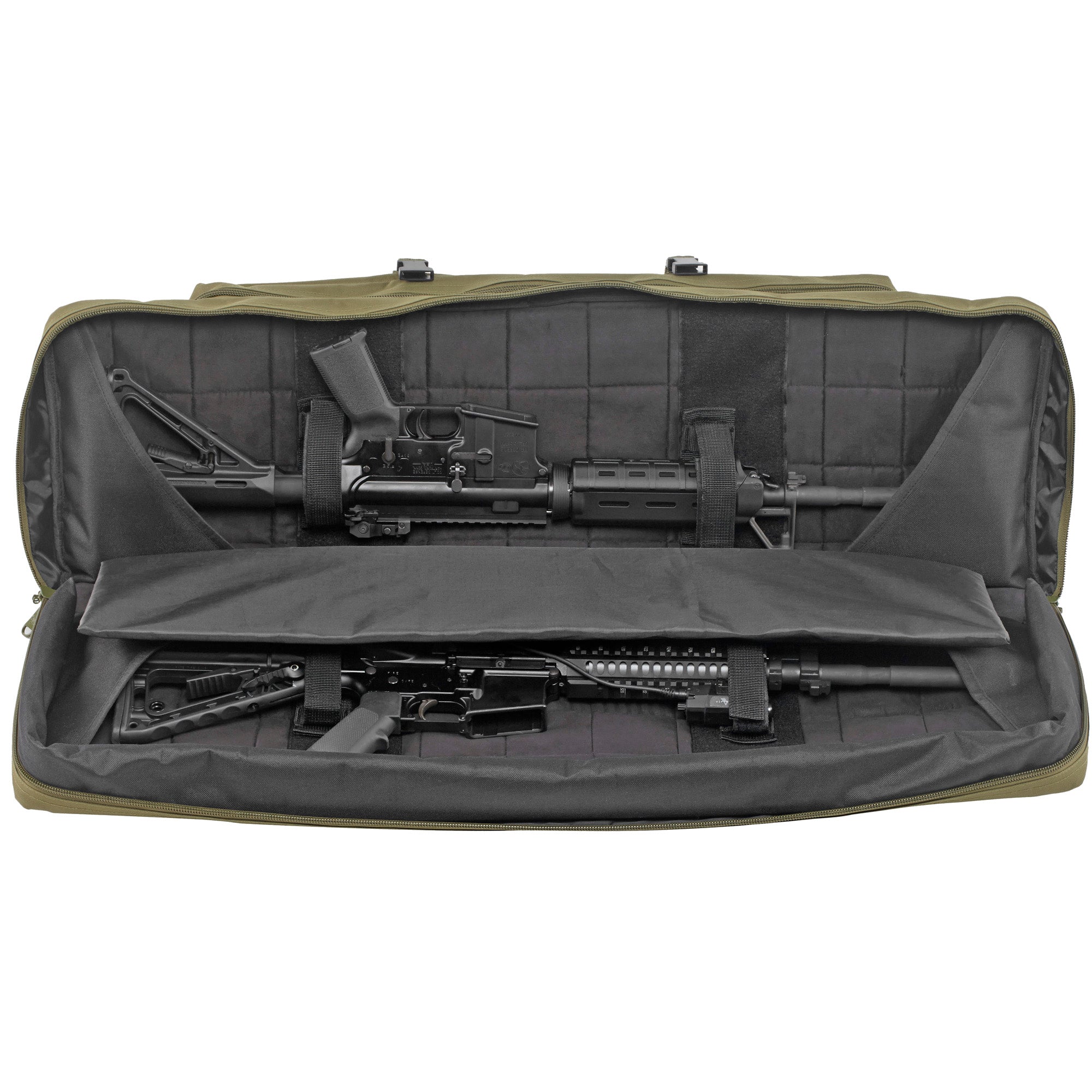Bulldog Cases, Tactical Double Rifle Case, Green, 37"
