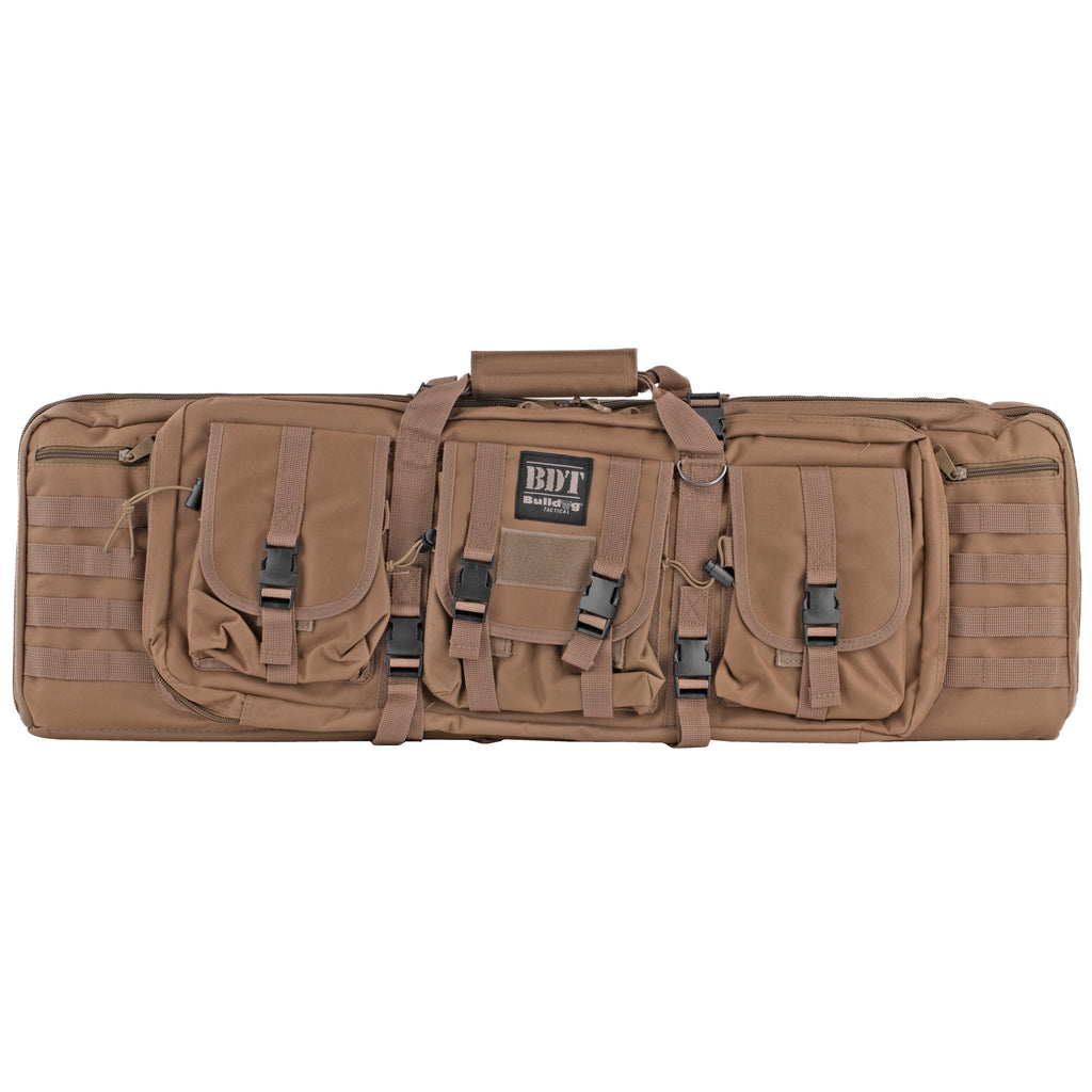 Bulldog Cases, Tactical, Double Rifle Case, Tan, Nylon, 37"