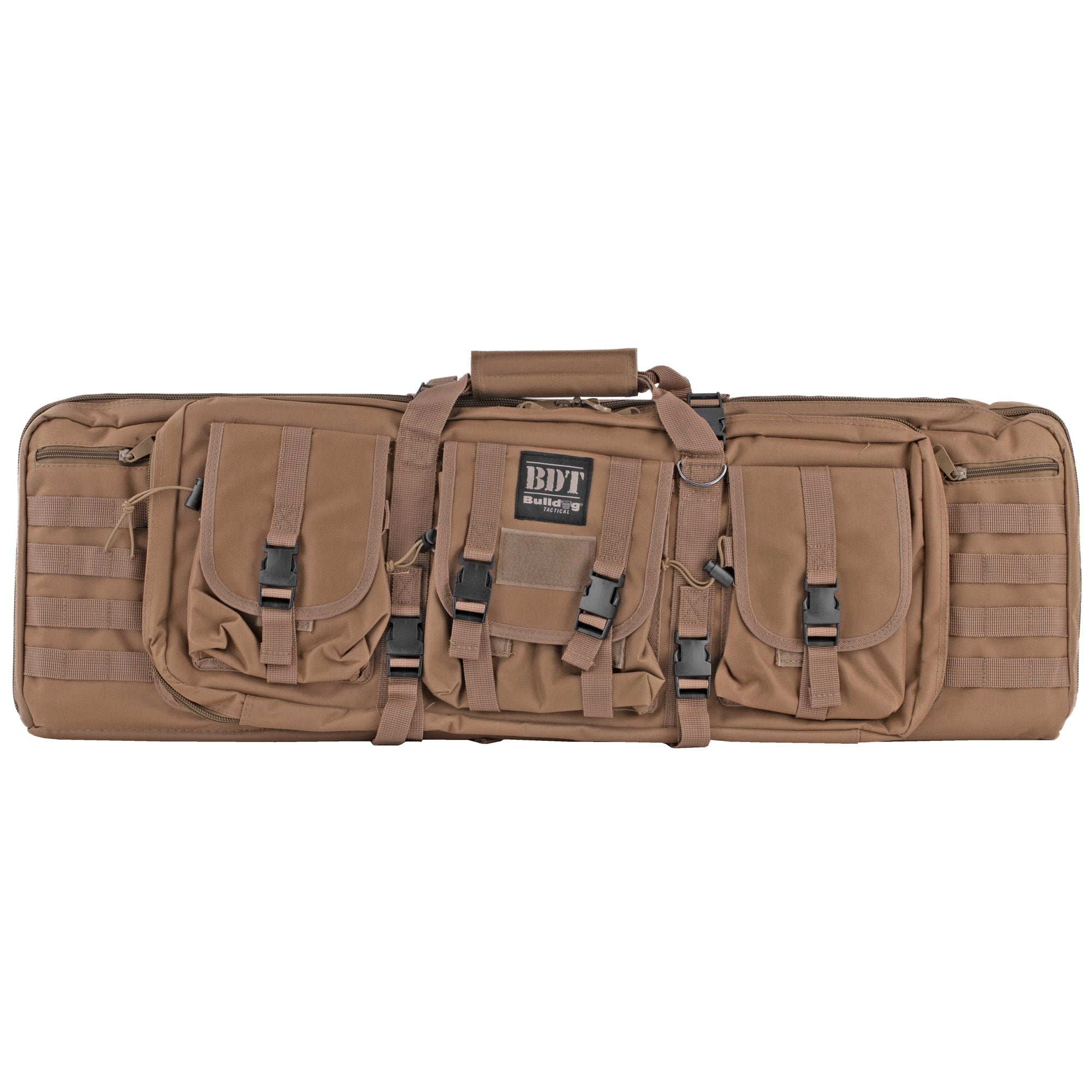 Bulldog Cases, Tactical, Double Rifle Case, Tan, Nylon, 37"