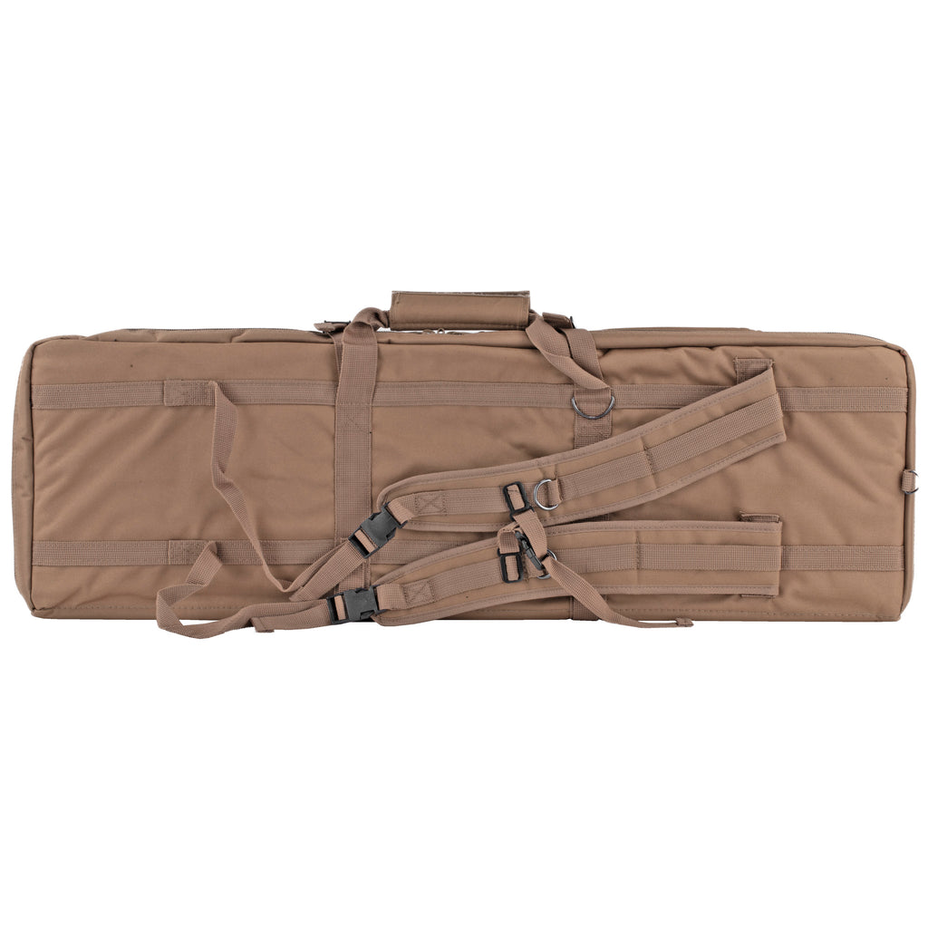 Bulldog Cases, Tactical, Double Rifle Case, Tan, Nylon, 37"