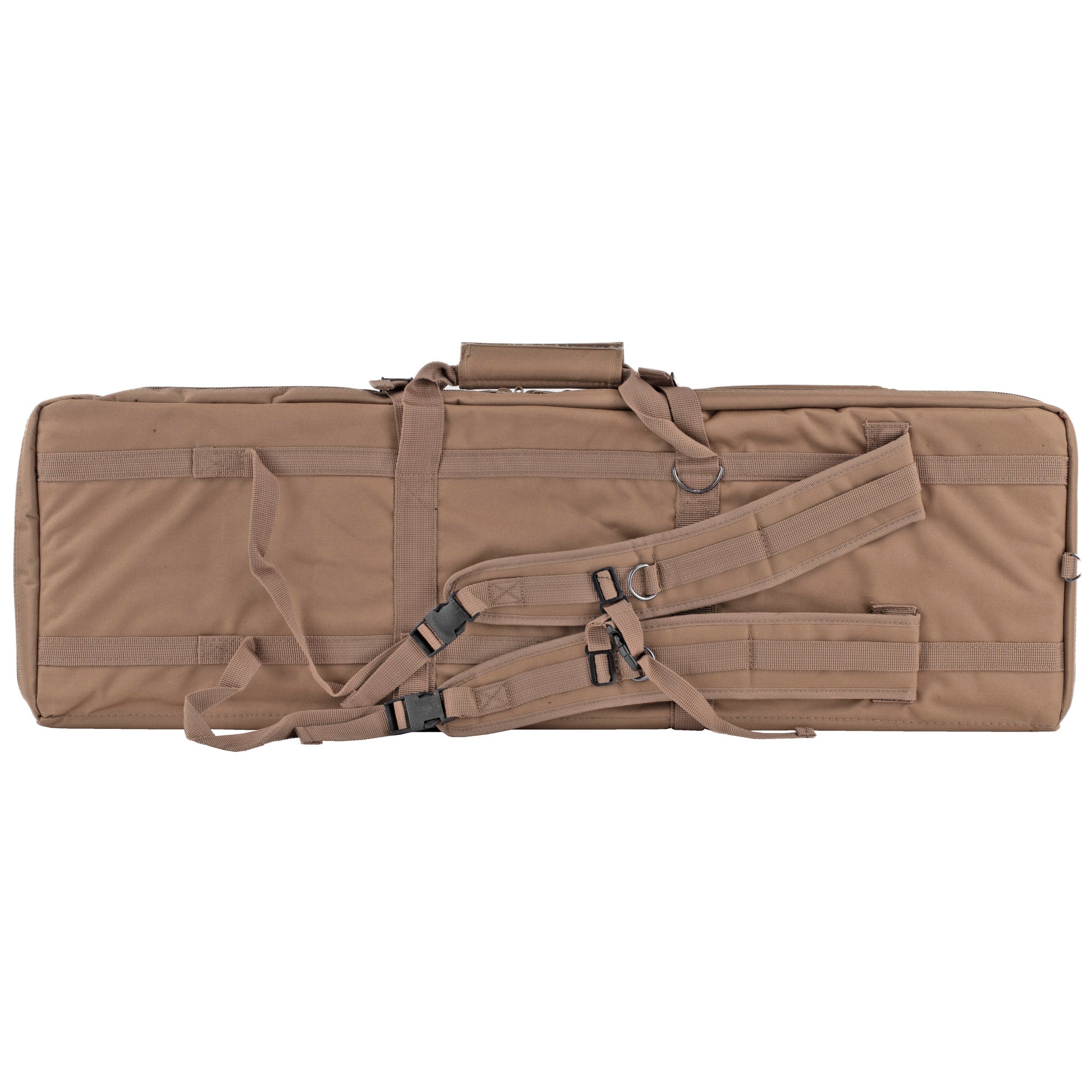 Bulldog Cases, Tactical, Double Rifle Case, Tan, Nylon, 37"