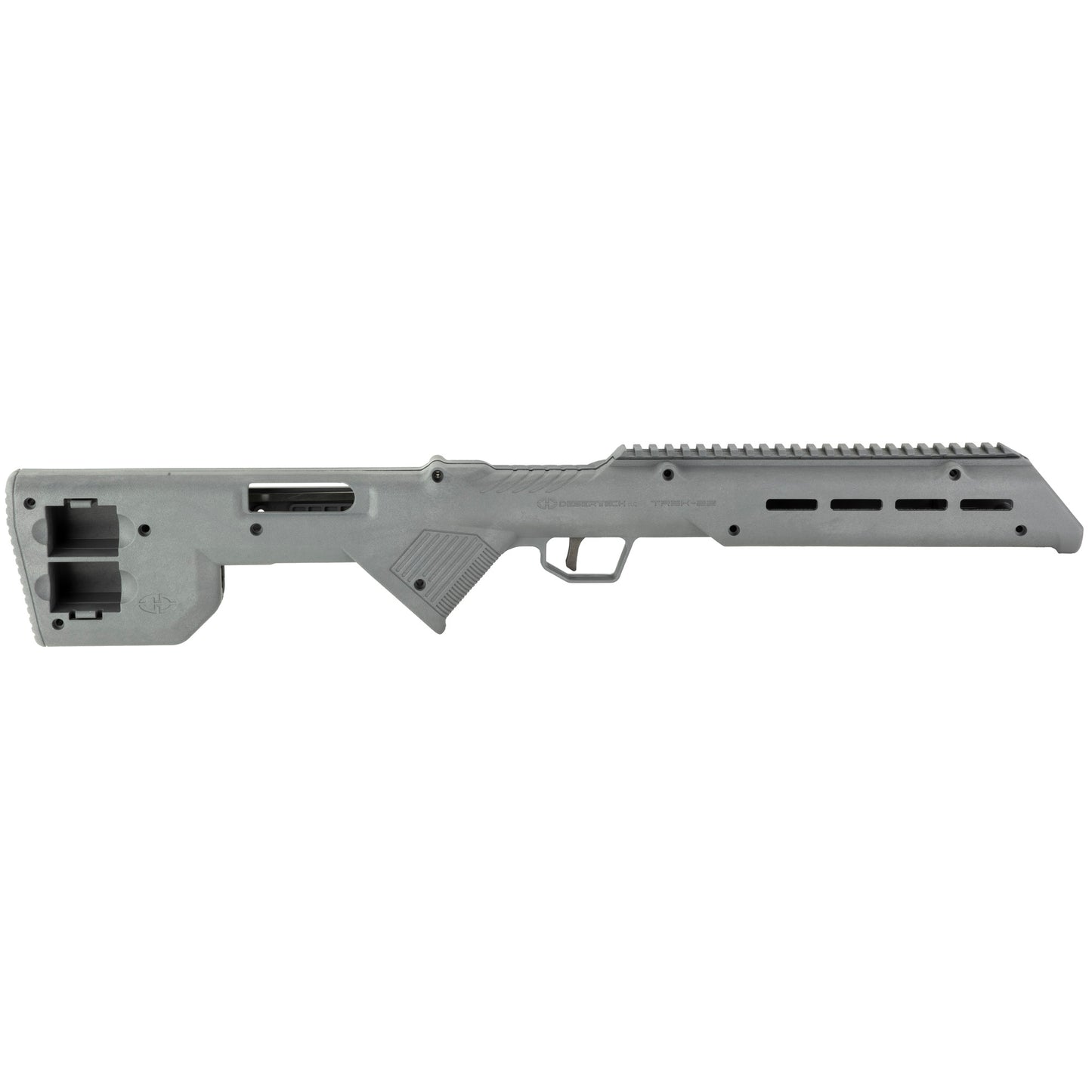 Desert Tech, Trek-22, Chassis Stock, Matte Finish, Gray, Fits 10/22