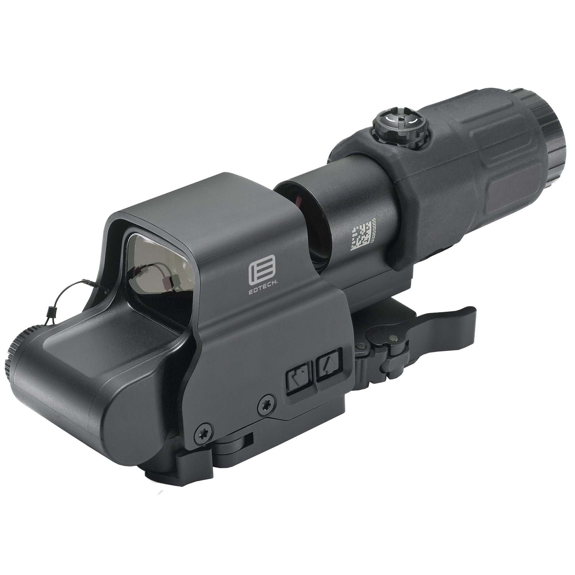 EOTECH, Holographic Hybrid Sight, EXPS2-2 Sight With G33 Magnifier, Matte Finish, Black