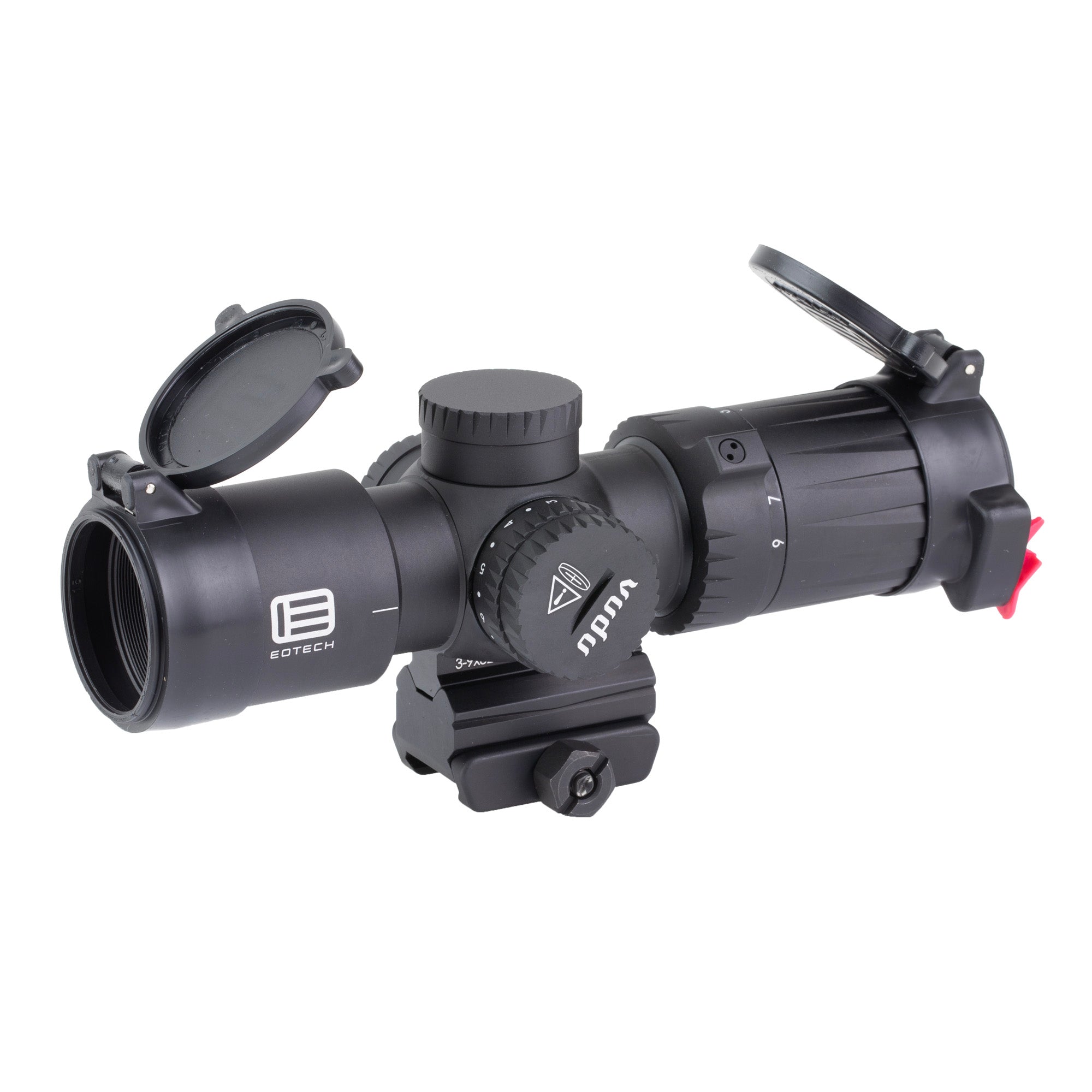 EOTECH, Vudu, Rifle Scope, 3-9X Magnification, 32mm Objective, Second Focal Plane, Illuminated MD-6 Reticle, Matte Finish, Black