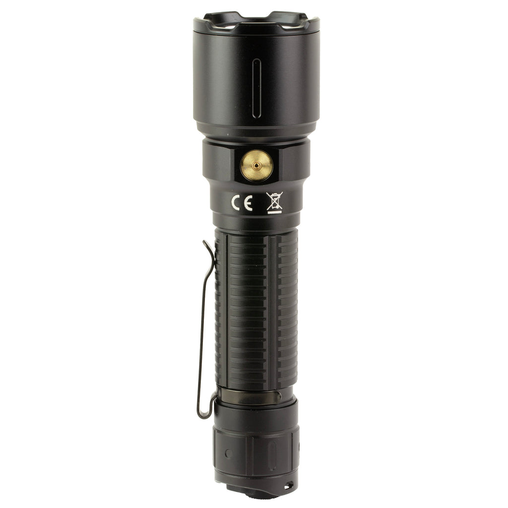 FENIX, WF26R, Flashlight, White LED, 3,000 Lumens, Anodized Finish, Black, Includes ARB-L21-5000 Battery and Magnetic Charging Cable
