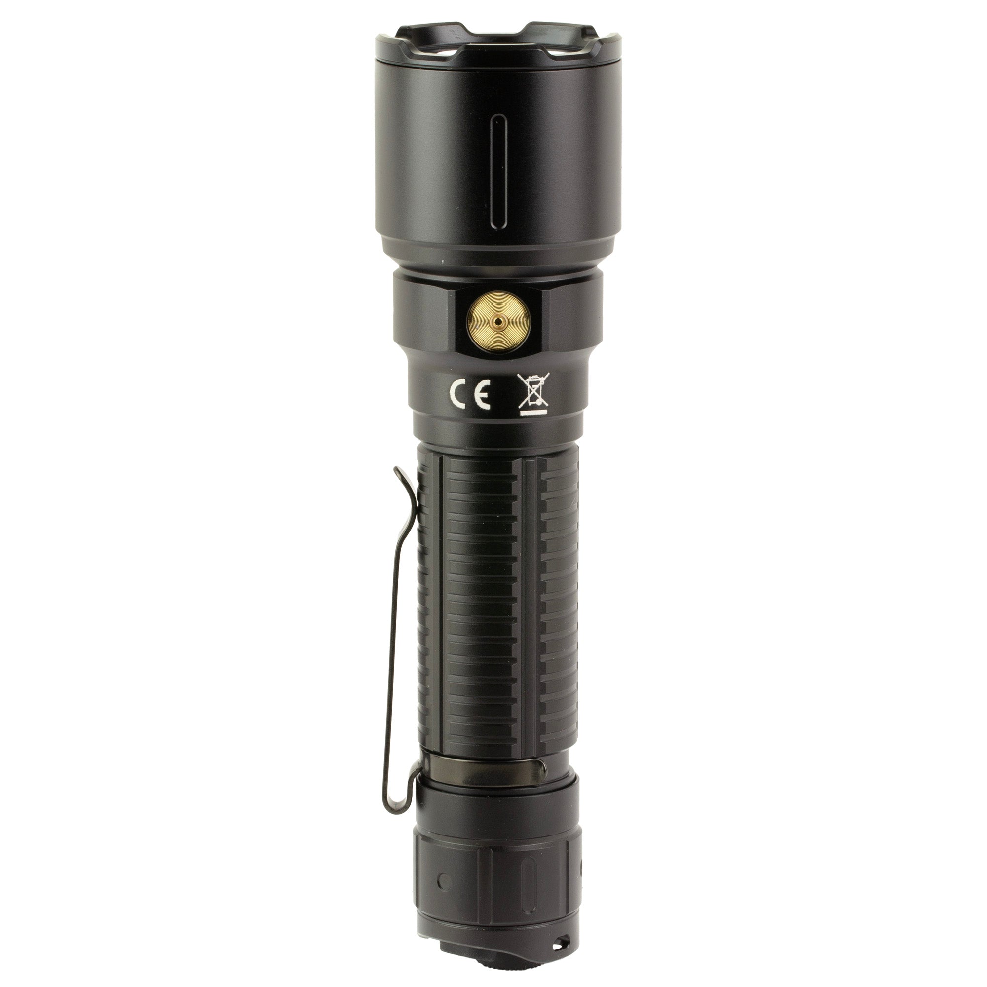 FENIX, WF26R, Flashlight, White LED, 3,000 Lumens, Anodized Finish, Black, Includes ARB-L21-5000 Battery and Magnetic Charging Cable