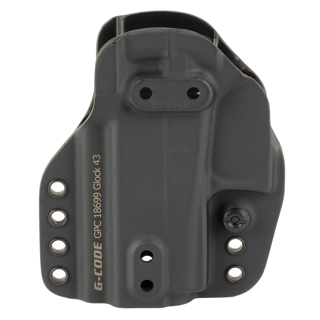 G-Code, Prime Carry, Holster, Black, Fits Glock 43/43X/43X MOS