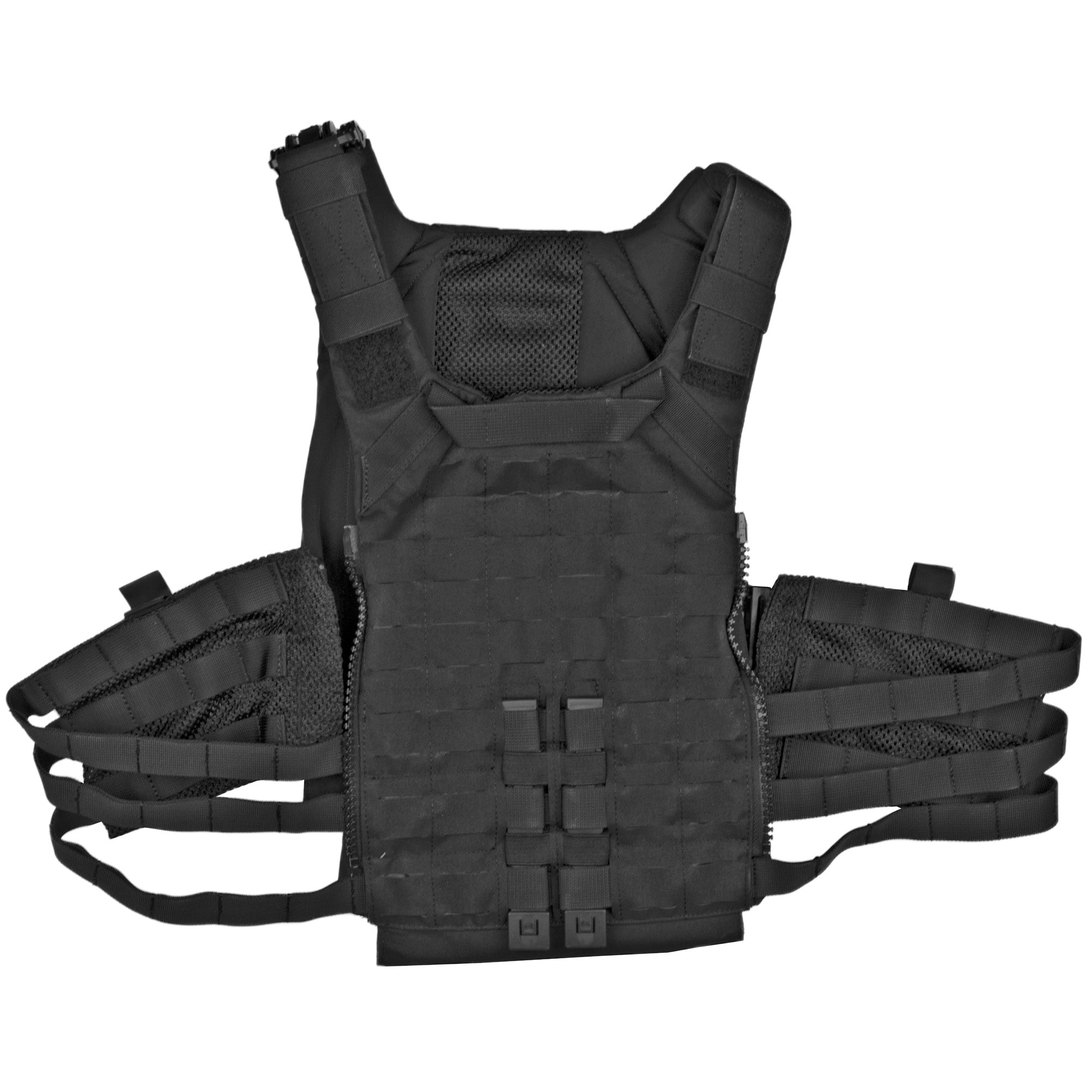 Grey Ghost Gear, SMC Plate Carrier, Body Armor Carrier, Laminate Nylon, Designed to Carry a Pair of 10" X 12" Hard Plates