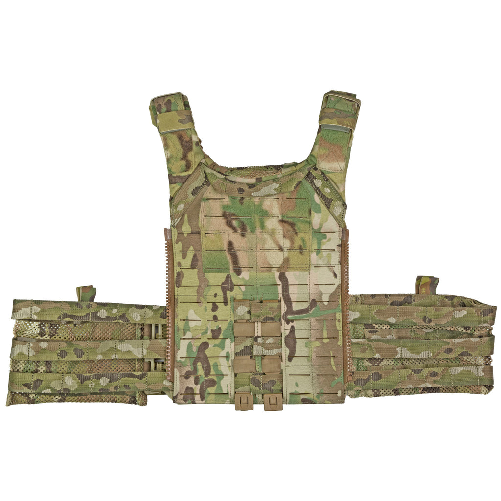 Grey Ghost Gear, SMC Plate Carrier, Body Armor Carrier, Laminate Nylon, Designed to Carry a Pair of 10" X 12" Hard Plates