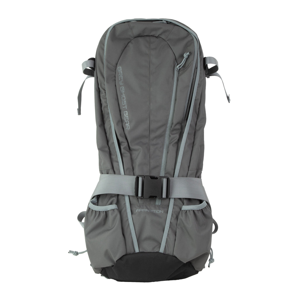 Grey Ghost Gear, Apparition SBR Bag, Backpack, Can Fit a 10.5" or Shorter SBR, Solid Gray, 27" Height Without Extended Bottom/33" Height With Extended Bottom X12"WX4"D