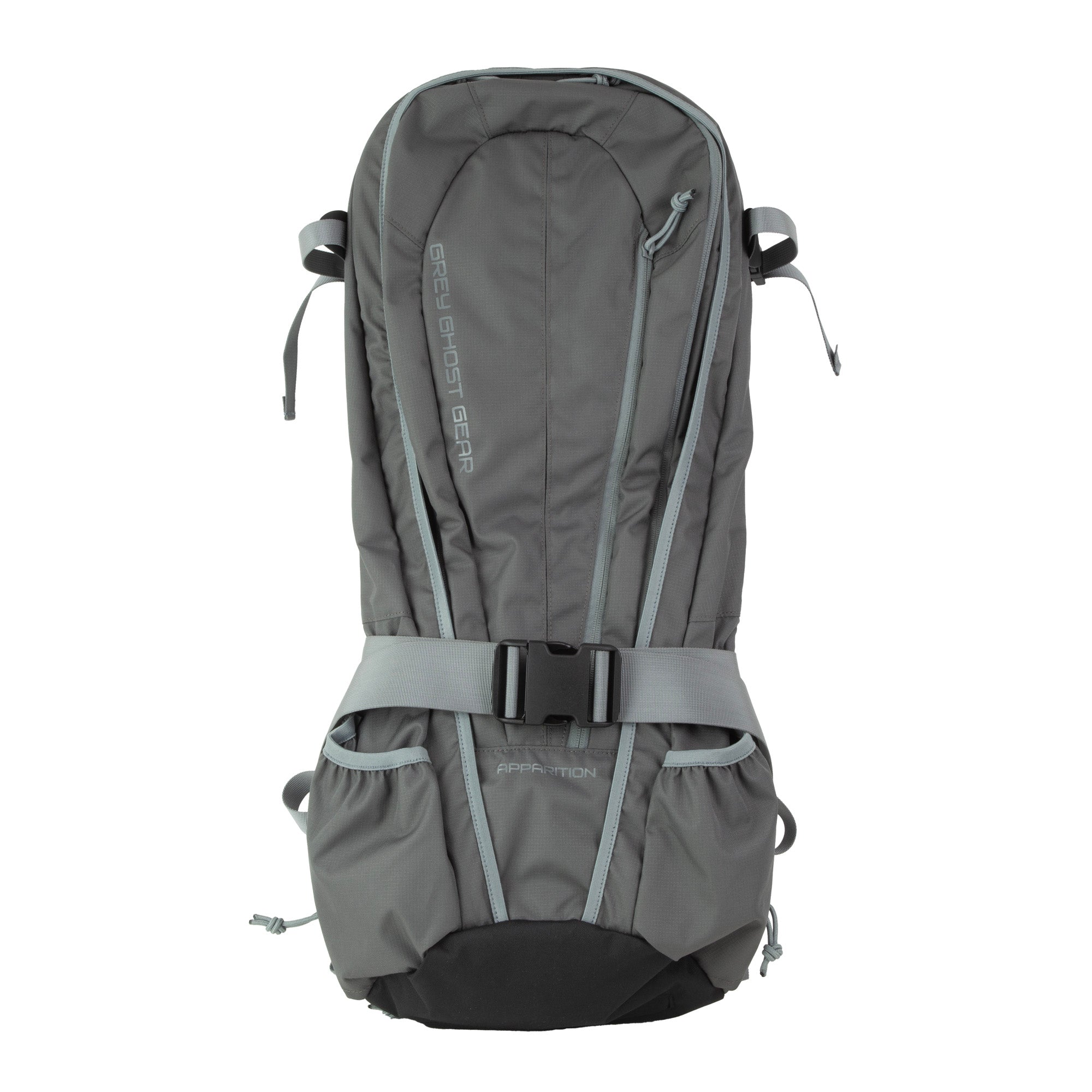 Grey Ghost Gear, Apparition SBR Bag, Backpack, Can Fit a 10.5" or Shorter SBR, Solid Gray, 27" Height Without Extended Bottom/33" Height With Extended Bottom X12"WX4"D