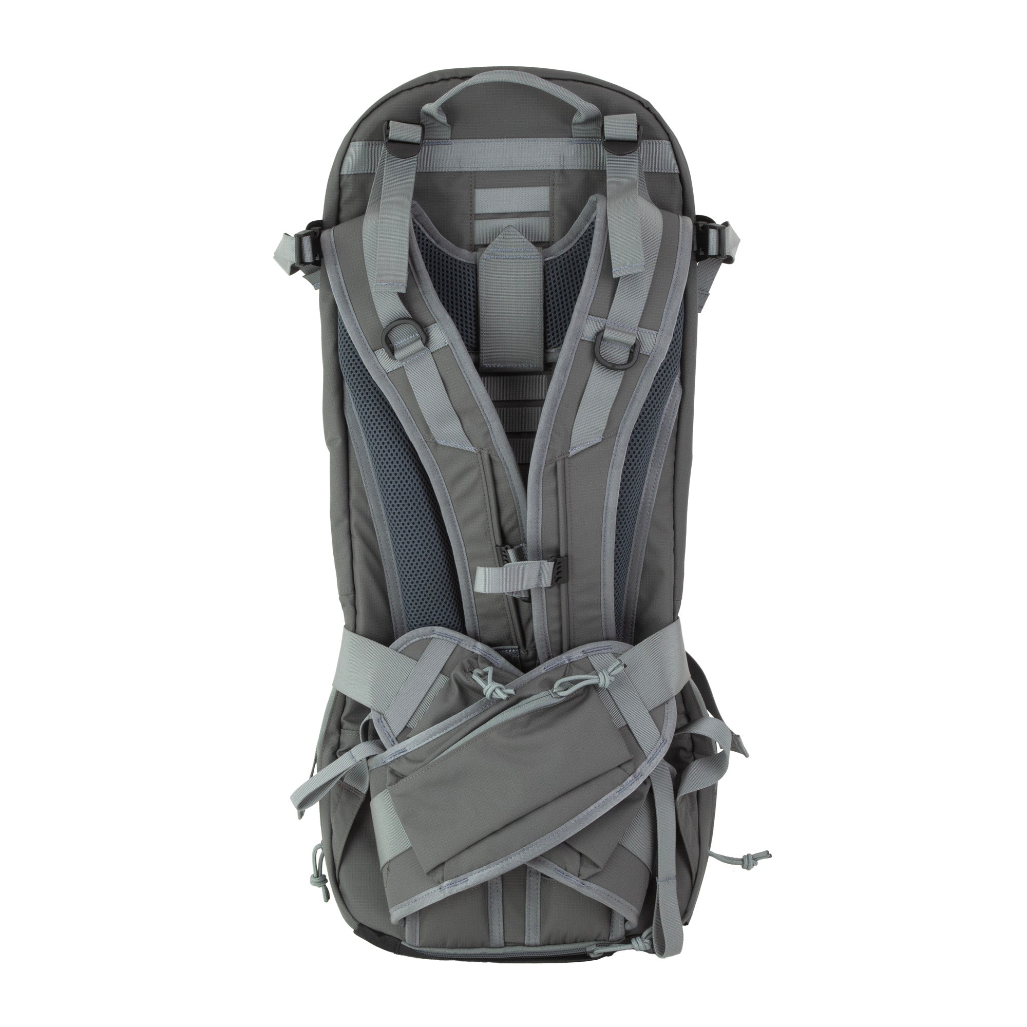 Grey Ghost Gear, Apparition SBR Bag, Backpack, Can Fit a 10.5" or Shorter SBR, Solid Gray, 27" Height Without Extended Bottom/33" Height With Extended Bottom X12"WX4"D