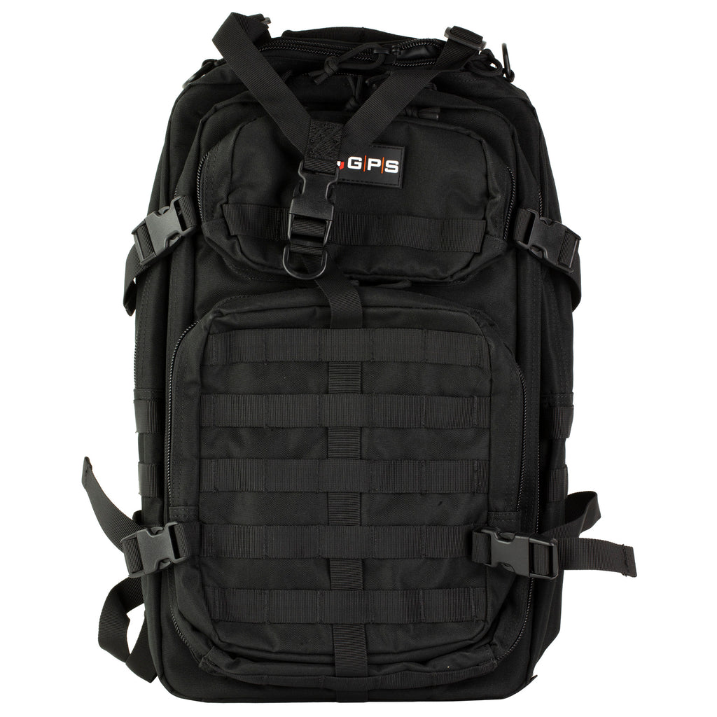 GPS, Tactical Bugout Computer Backpack, Fits Up to a 15" Laptop, 600 Denier Polyester Construction, Black