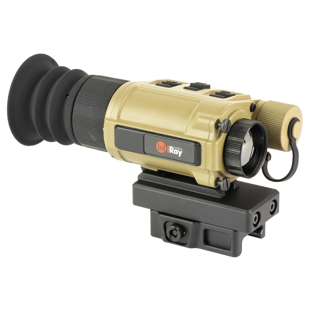 IRAYUSA, RICO MICRO, Thermal Sight, 1X Magnification, 25mm Objective, Multiple Reticles, Matte Finish, Tan