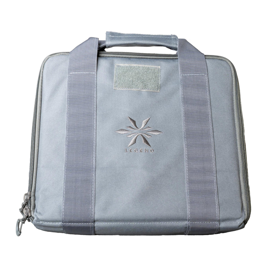Legend Outdoor Gear, Chimera Tactical Pistol Case, Polyester Construction, Stealth Gray