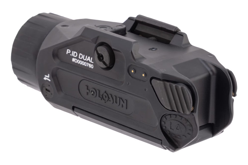 Holosun P.ID Positive IDentification Dual Weapon Light & Green / IR Laser - 800 Lumens