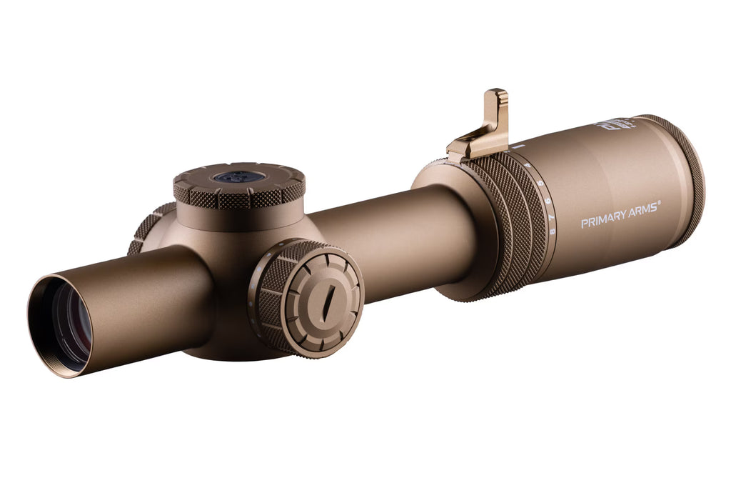 Primary Arms Compact PLxC 1-8X24 FFP Rifle Scope - Illuminated ACSS Griffin MIL M8 Reticle - Flat Dark Earth