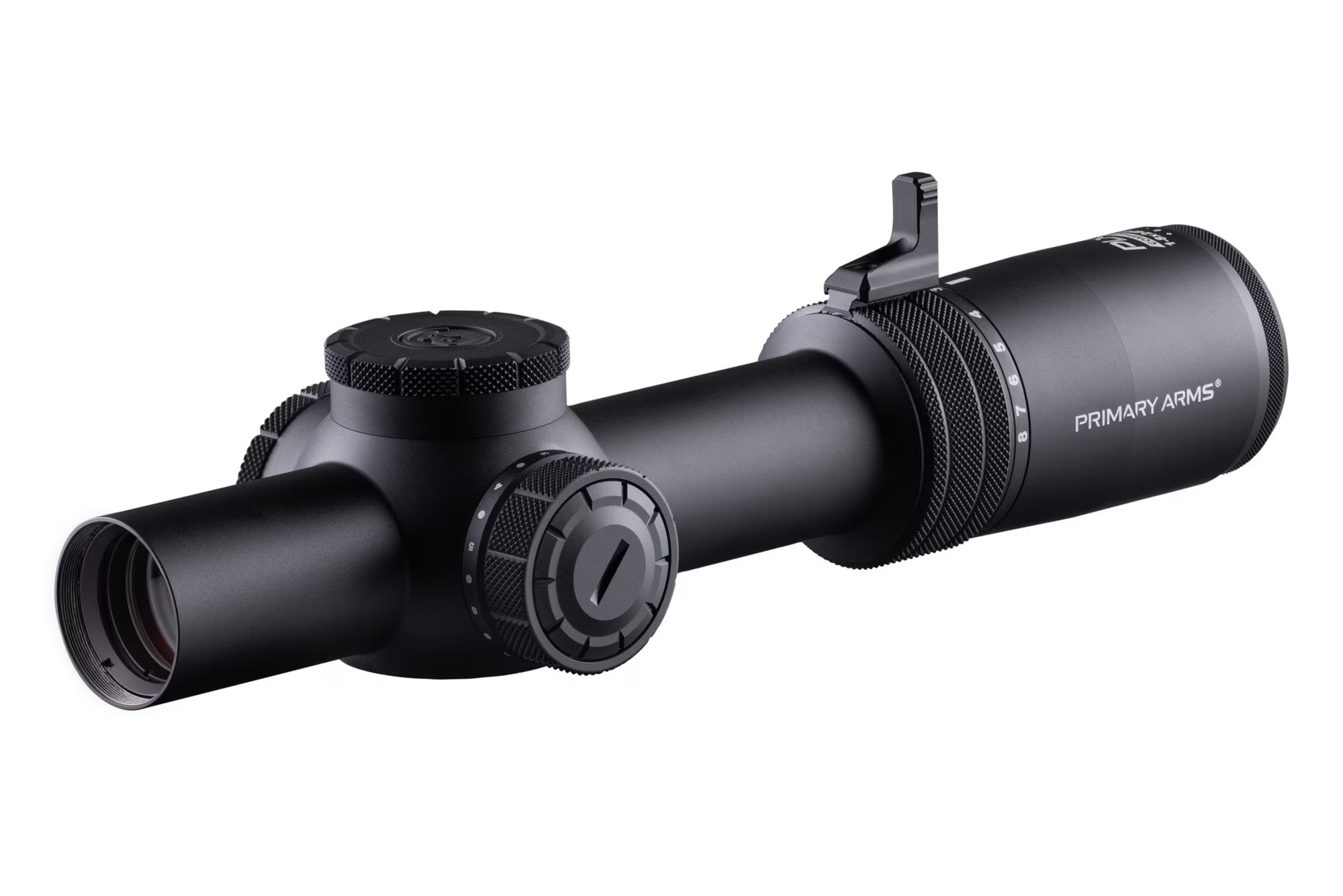 Primary Arms Compact PLxC 1-8x24 FFP Rifle Scope - Illuminated ACSS Raptor M8 Reticle - 5.56 / .308 - Meter