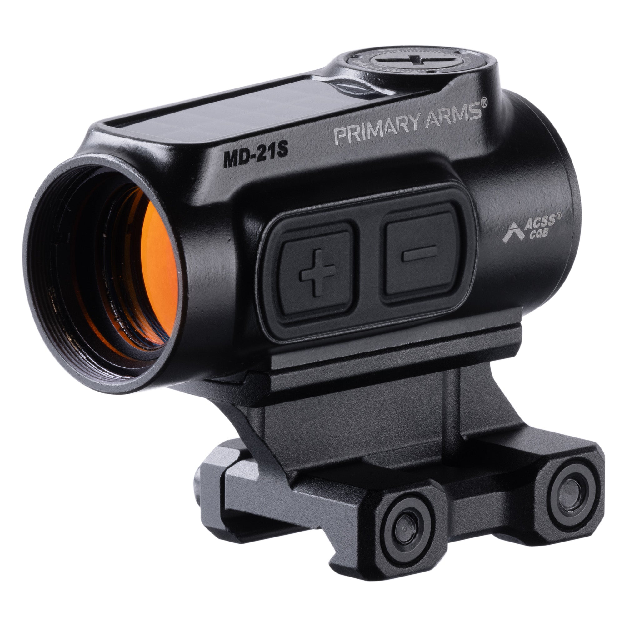Primary Arms, GLx MD-21S, Microdot, 21MM Objective, 2 MOA Reticle, Fits Aimpoint Micro Footprint, Anodized Finish, Black