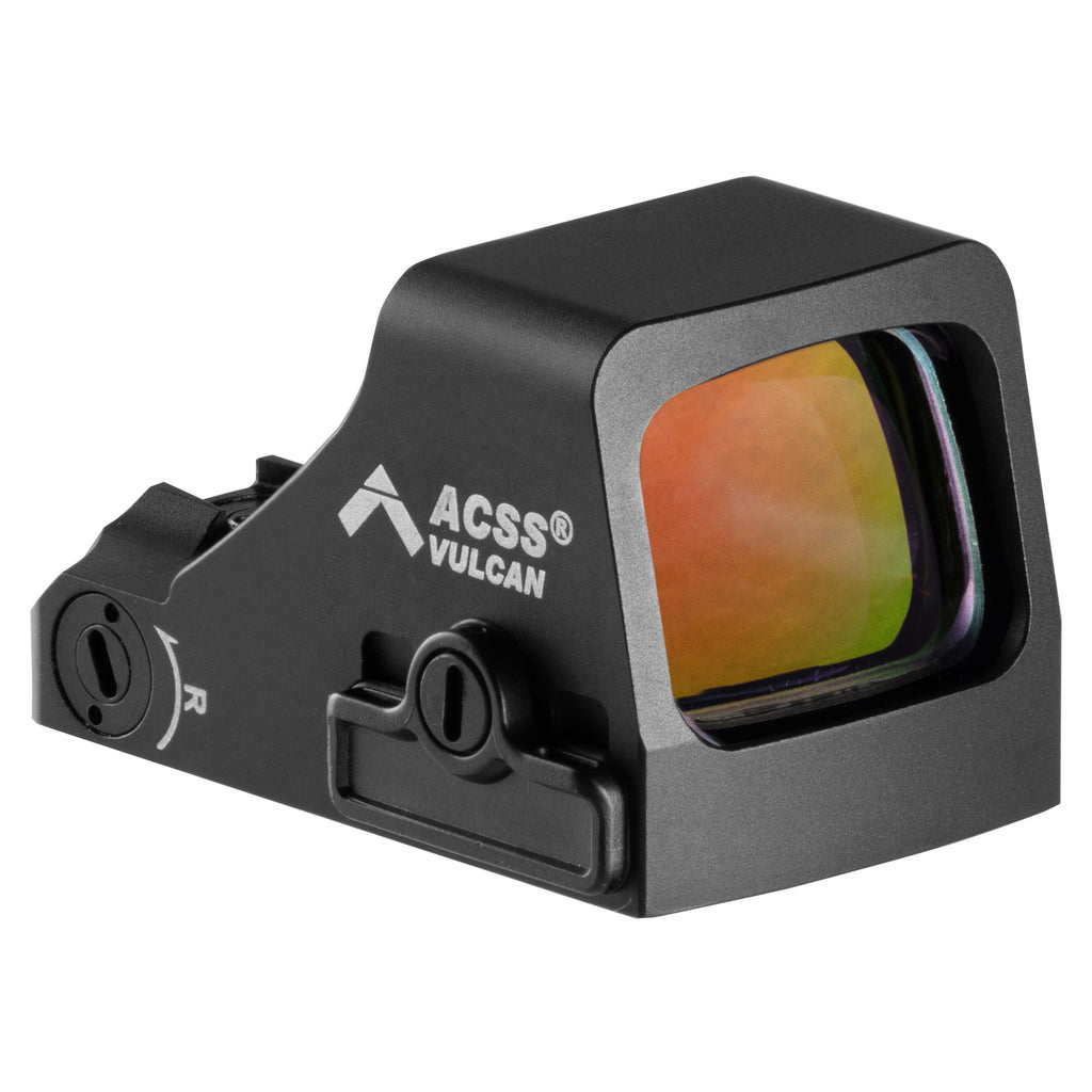 Primary Arms, 507K-GR-X2, Green Dot Sight, Green ACSS Vulcan Reticle, Anodized Finish, Black, Holosun K Footprint