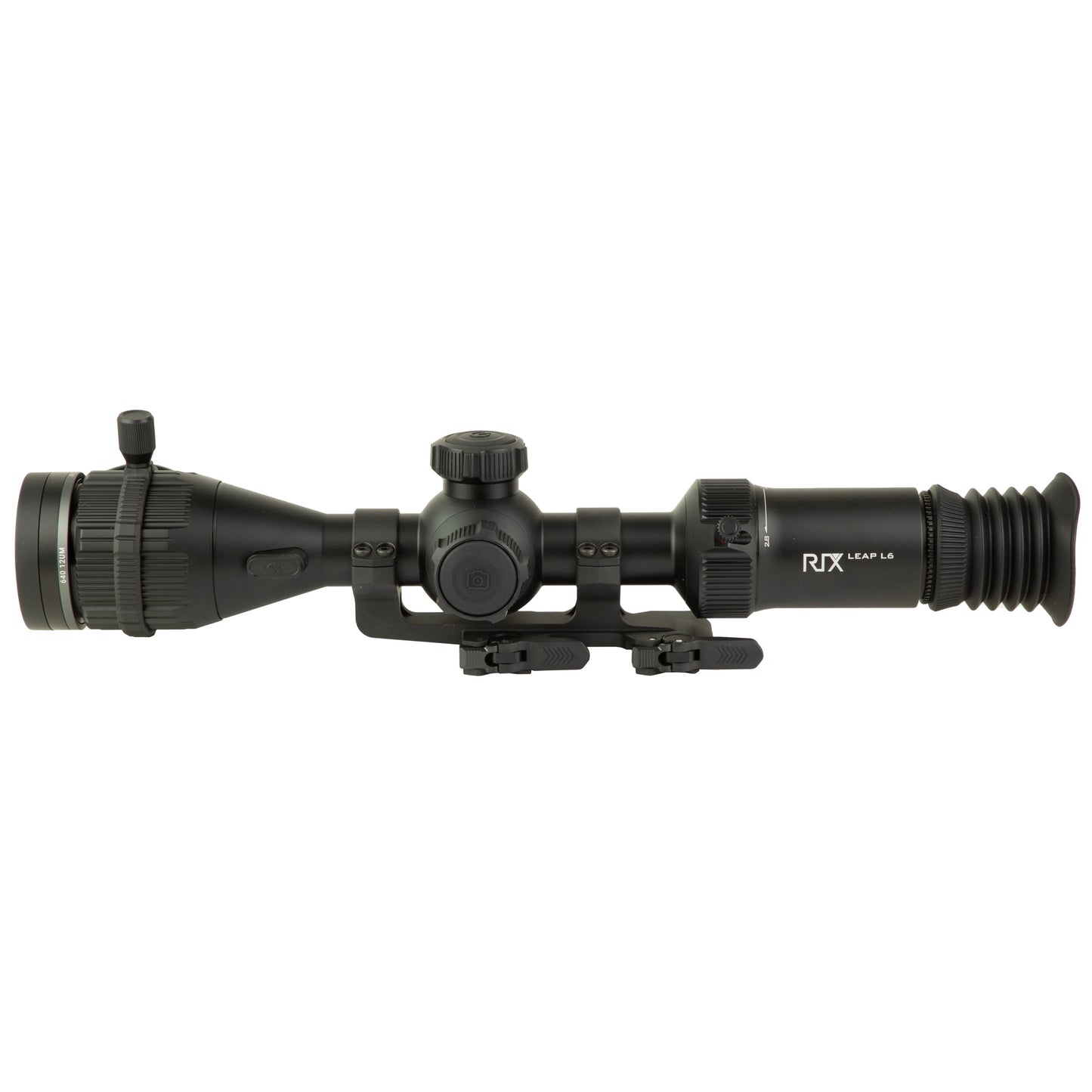 RIX Tactical, Leap-L6, Thermal Imaging Scope, 50mm Objective, 3.2-9.6X Magnification, Multiple Reticles, Black
