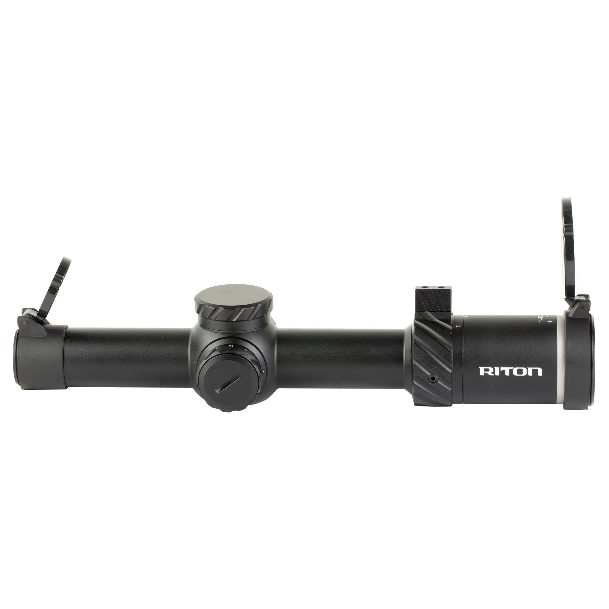Riton Optics, 3 Series TACTIX, Rifle Scope, 1-8X24mm, 30mm Tube, OT Illuminated Reticle, Second Focal Plane, Black