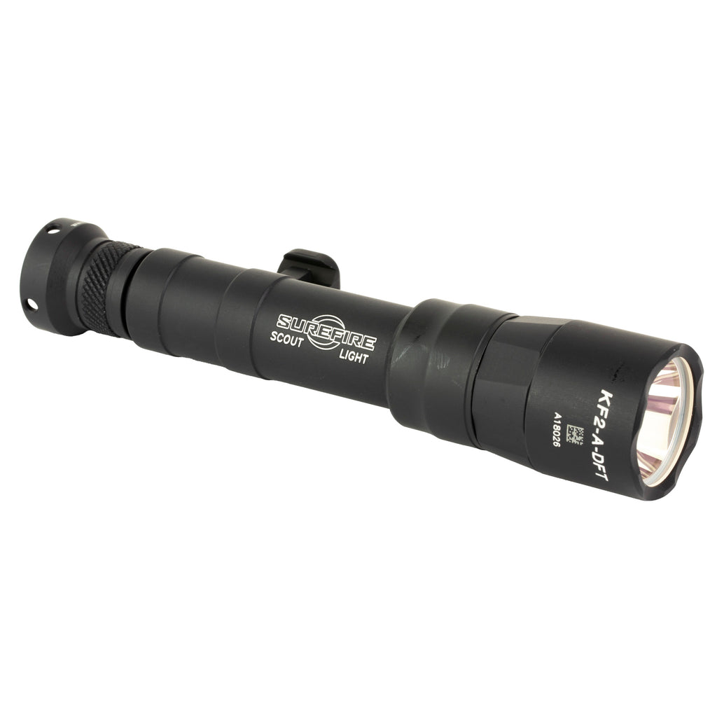 Surefire, M640DFT Scout Light, Flashlight, 1000 Lumens, Z68 On/Off Tailcap, Anodized Finish, Black, Includes MLOK Adapter & 18650 Rechargeable Battery
