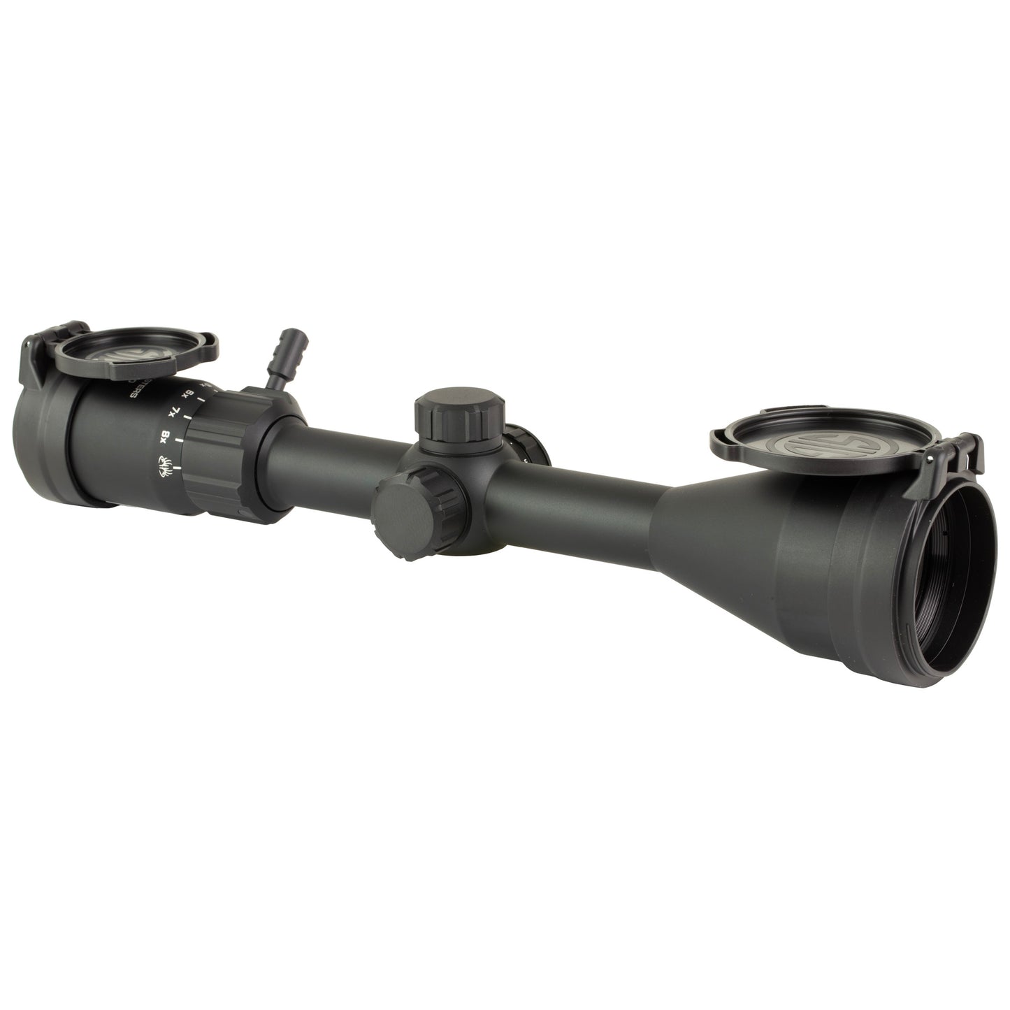 Sig Sauer, Buckmasters Hellfire, Rifle Scope, 3-9X50mm, Hellfire Buckmasters BDC Illuminated Reticle, 1" Main Tube, Second Focal Plane, 0.25 MOA Adjustments, Matte Finish, Black