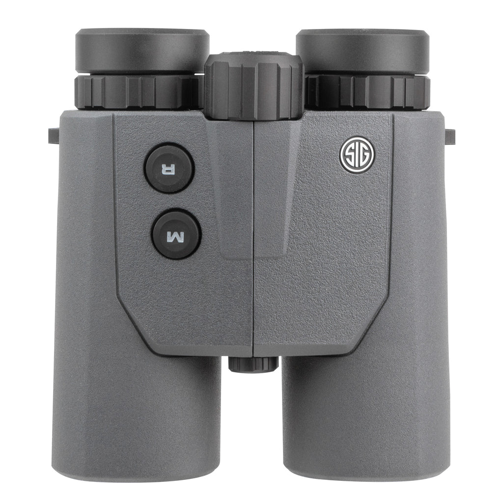 Sig Sauer, CANYON, Rangefinder Binoculars, 10X42mm, Graphite, Circle Reticle, Red OLED