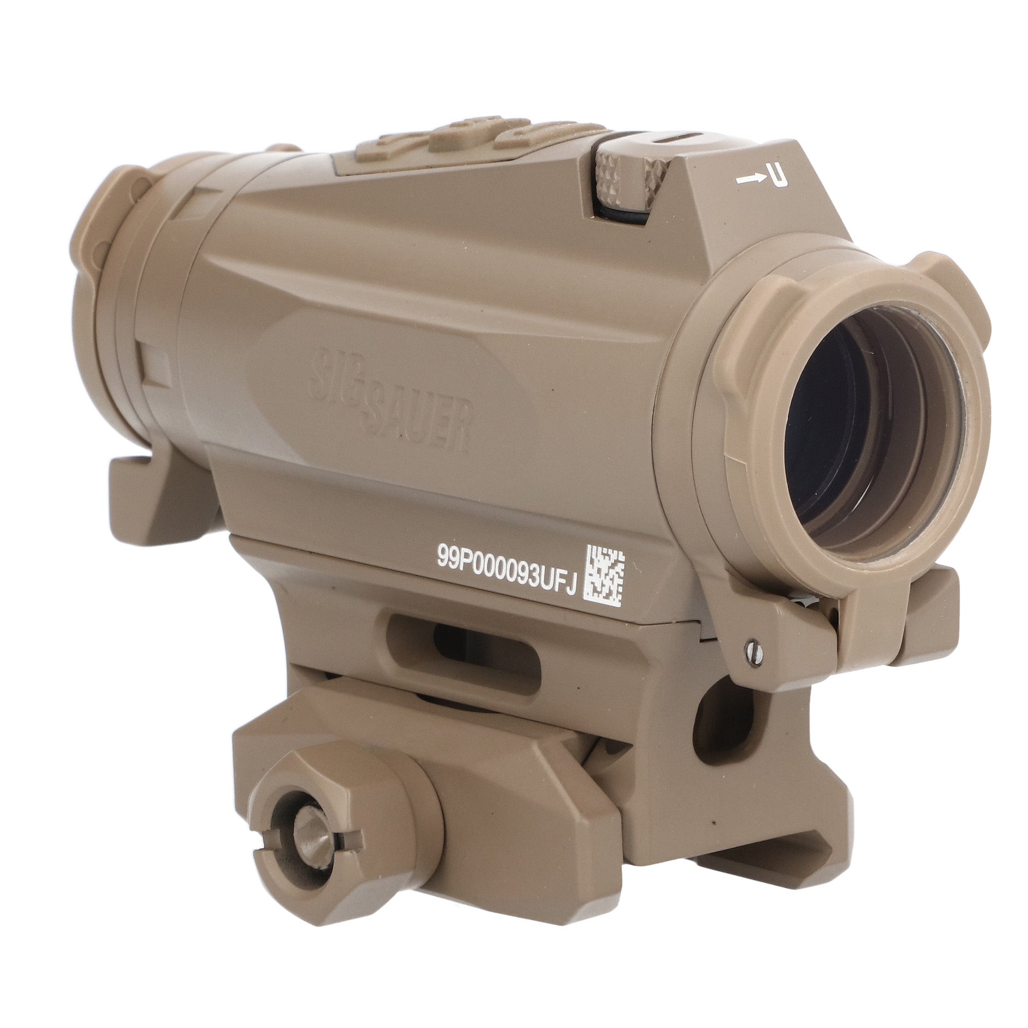 Sig Sauer, Romeo 4XT PRO, Red Dot, 1x20mm, 2 MOA Ballistic Circle Dot Reticle, Flat Dark Earth