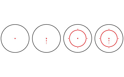 Sig Sauer, Romeo 4XT PRO, Red Dot, 1x20mm, 2 MOA Ballistic Circle Dot Reticle, Flat Dark Earth