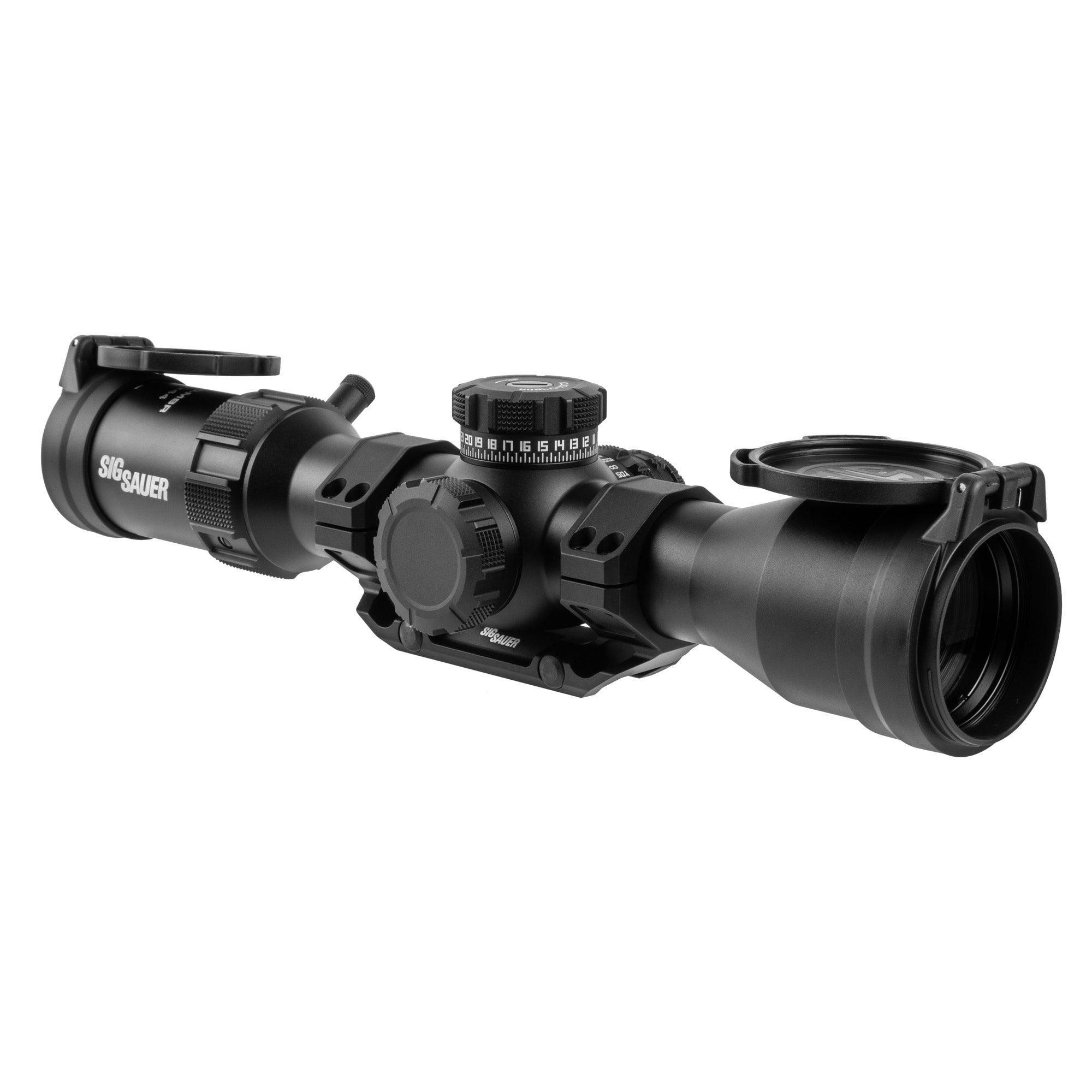 Sig Sauer, Tango MSR, Rifle Scope, 3-18X50mm, First Focal Plane, MOA Illuminated Milling 2.0 Reticle, 50mm Objective