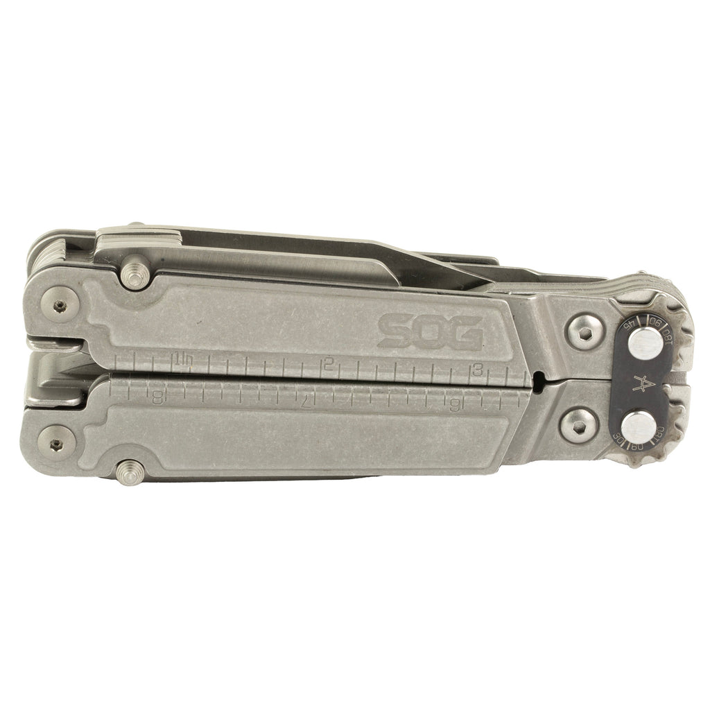 SOG Knives & Tools, PowerAccess, 21 Tool Multi-Tool, 5Cr15MoV Steel, Stonewash Finish, Silver