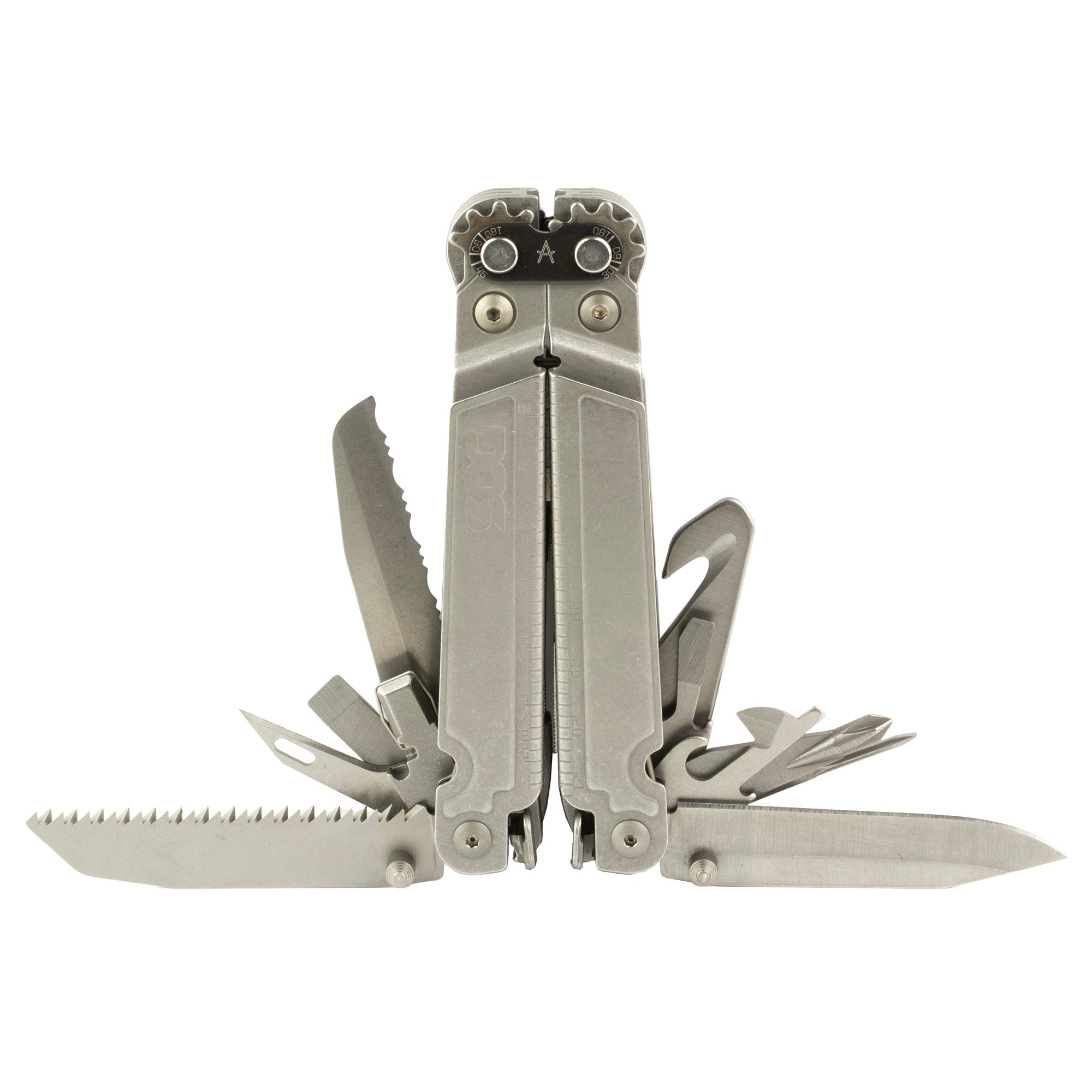 SOG Knives & Tools, PowerAccess, 21 Tool Multi-Tool, 5Cr15MoV Steel, Stonewash Finish, Silver