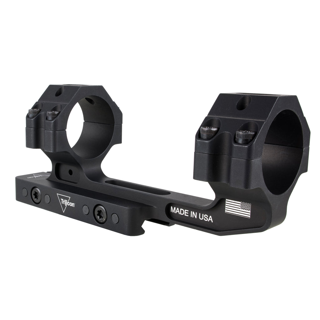 Trijicon, Cantilever Mount, Static, 30mm, Anodized Finish, Black, 1.59" Bore Height