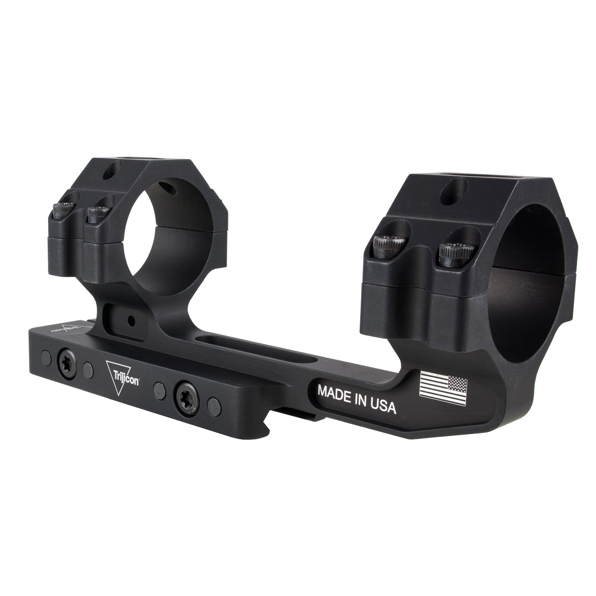 Trijicon, Cantilever Mount, Static, 30mm, Anodized Finish, Black, 1.59" Bore Height
