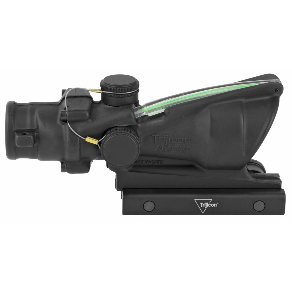 Trijicon, ACOG, Rifle Scope, 4X, 32, Green Horseshoe 6.8, Matte, w/TA51 Mount