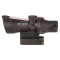 Trijicon, ACOG, 3X24mm, Dual Illuminated Red Horseshoe/Dot 223/55 Grain, Includes Q-LOC Mount, Matte Finish, Black