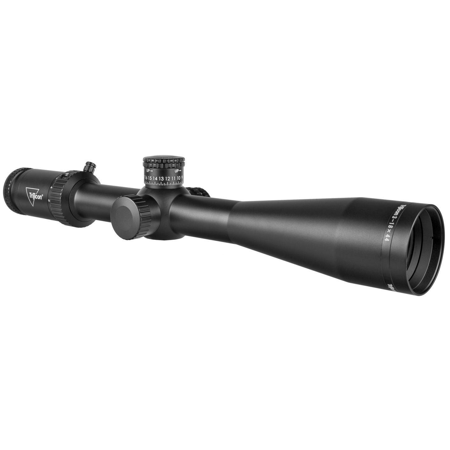 Trijicon, Tenmile HX 3-18x44mm First Focal Plane Riflescope with MOA Precision Tree (Red/Green Illumination), 30mm Tube, Satin Black, Exposed Elevation Adjuster with Return to Zero Feature