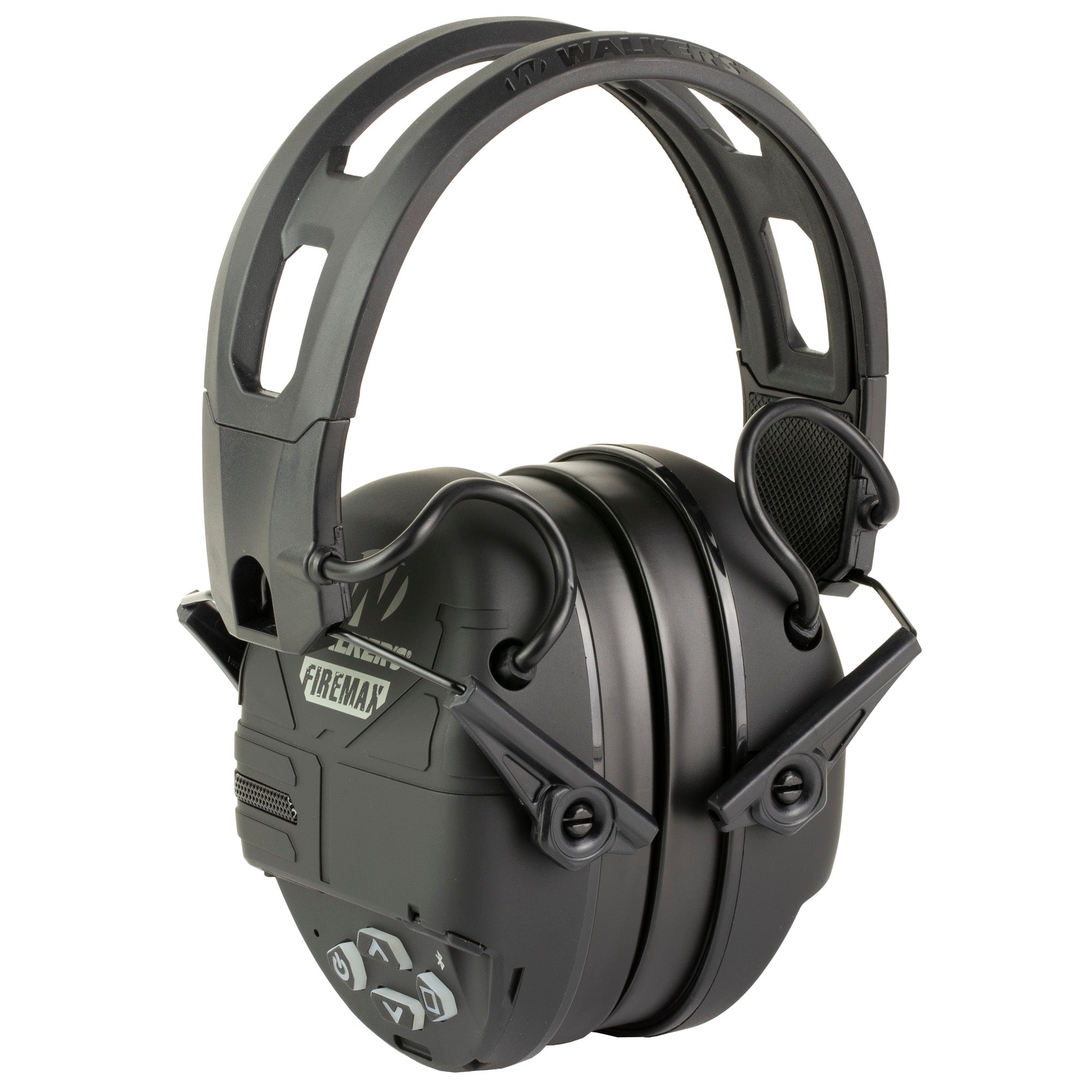 Walker's, Firemax, Bluetooth Electronic Earmuff, Black, Includes USB-C Charging Cable
