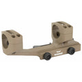 Warne, Quick Detach Cantilever Mount, 30mm, Fits AR Rifles, Extended Skeletonized, Dark Earth Finish